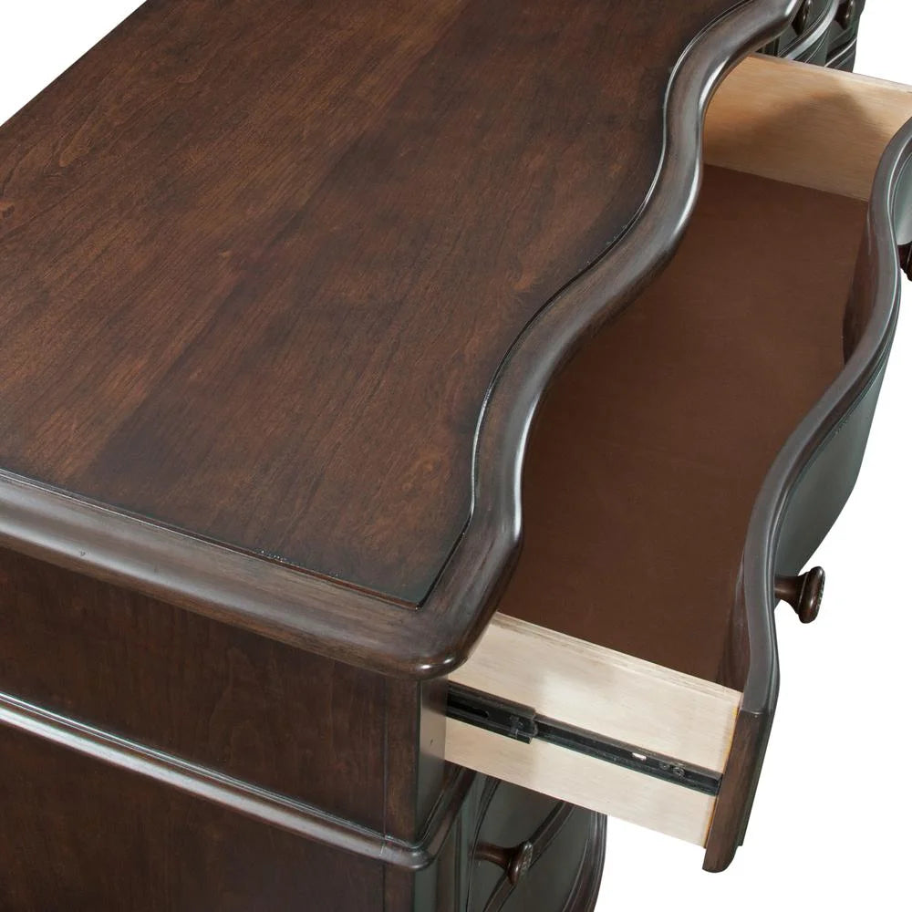8 Drawer Wood Chest Tobacco Brown T58650
