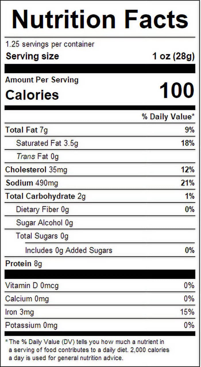 Black Peppered Beef Sticks 24 Count 1.25 oz I5036