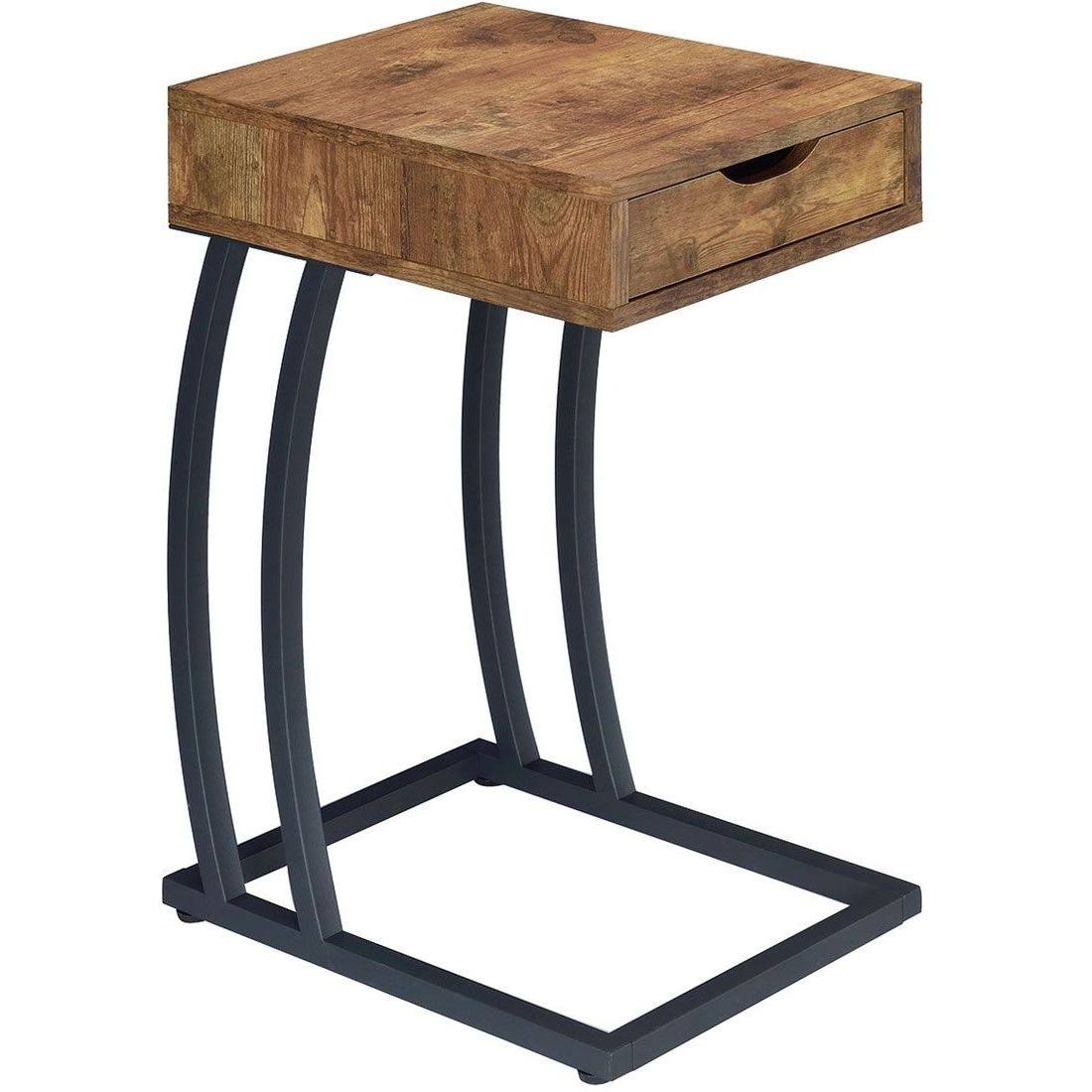 Antique Nutmeg Accent Chairside Table A138