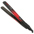 Black/Red 1" Volcanic Ceramic Flat Iron S6077