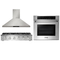 36 Propane Gas Rangetop, Range Hood, Wall Oven A48057