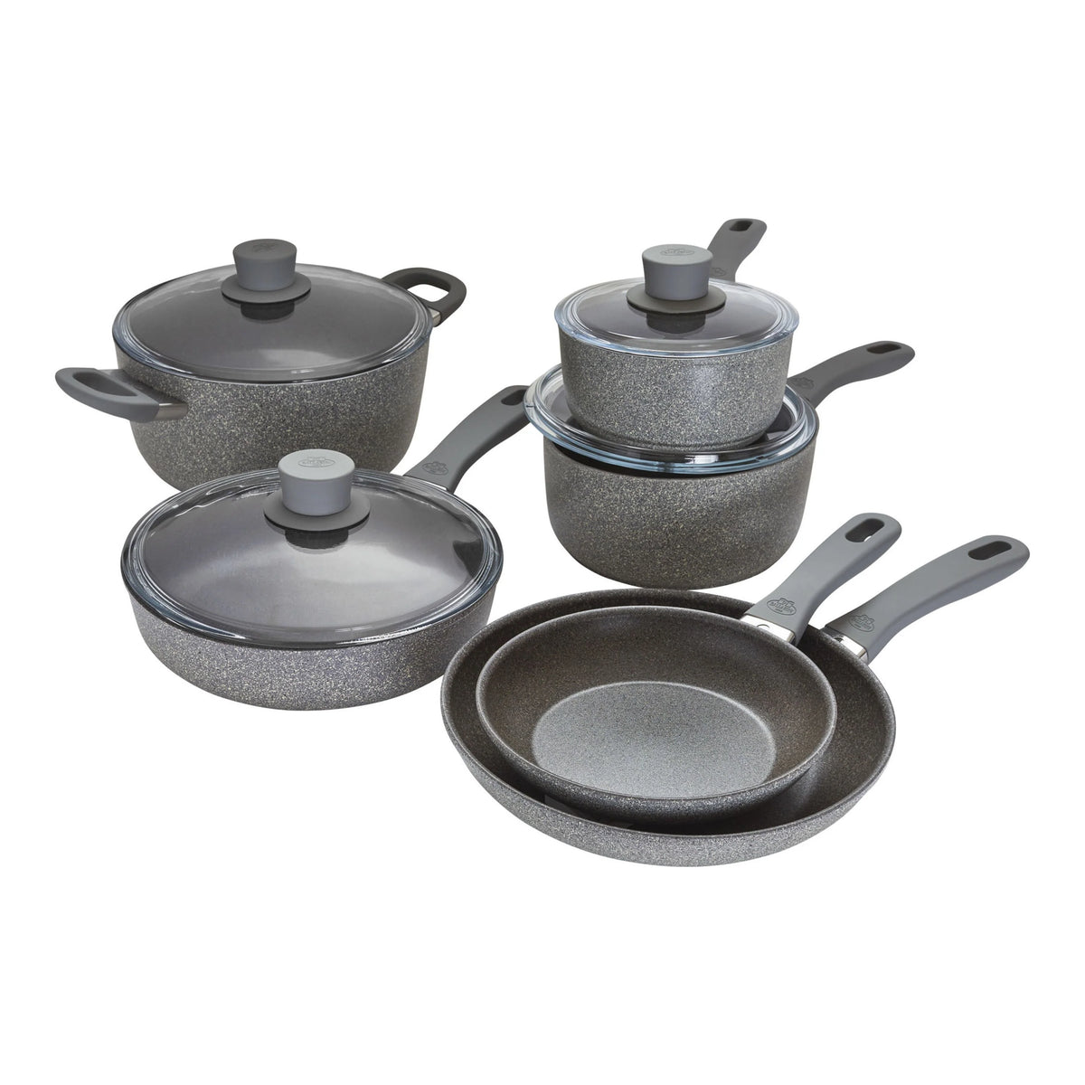 10 Pc Aluminum Nonstick Cookware Set U655691