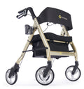 Extra Wide Heavy-Duty Rollator Walker with 20 Wide Nylon Seat 440 lb Weight Capacity Y2363