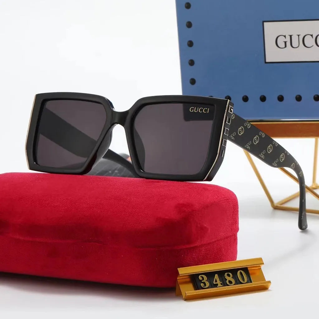 Double G Printing Graffiti Polarized Sunglasses E332