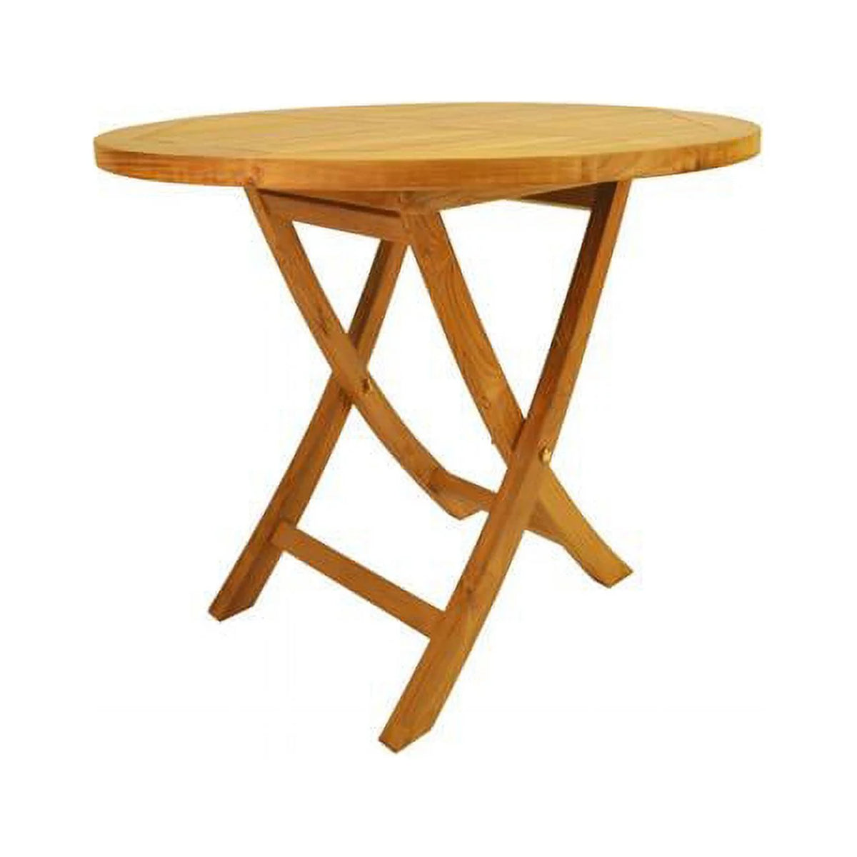35 in. Round Folding Bistro Table L6455