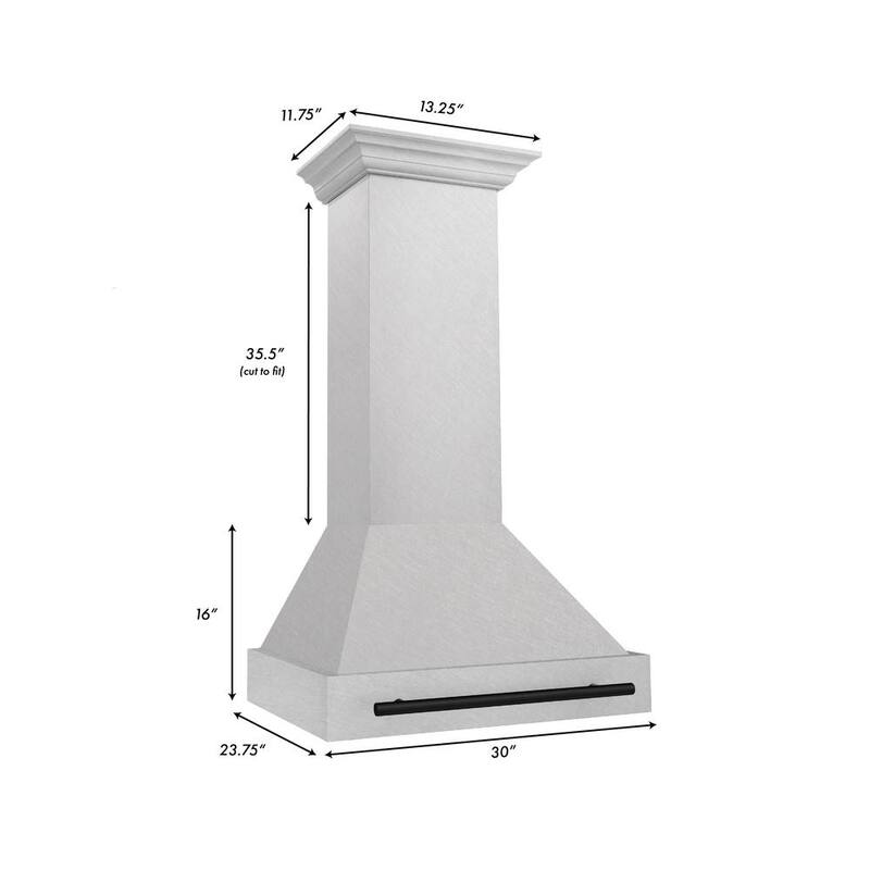 30 in. 400 CFM Wall Mount Range Hood V600