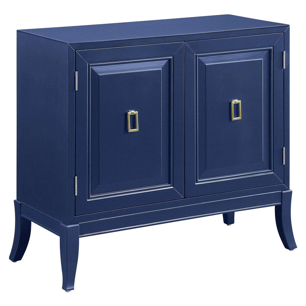 Blue Console Table with Door T685137