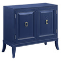Blue Console Table with Door T685137