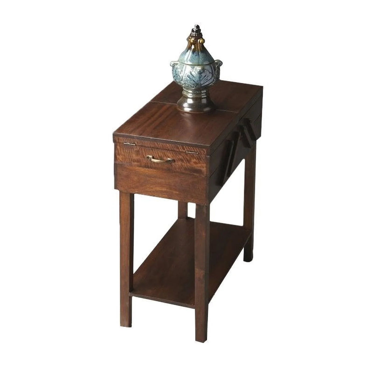 Acacia Wood End Table Set of 2 Y423564