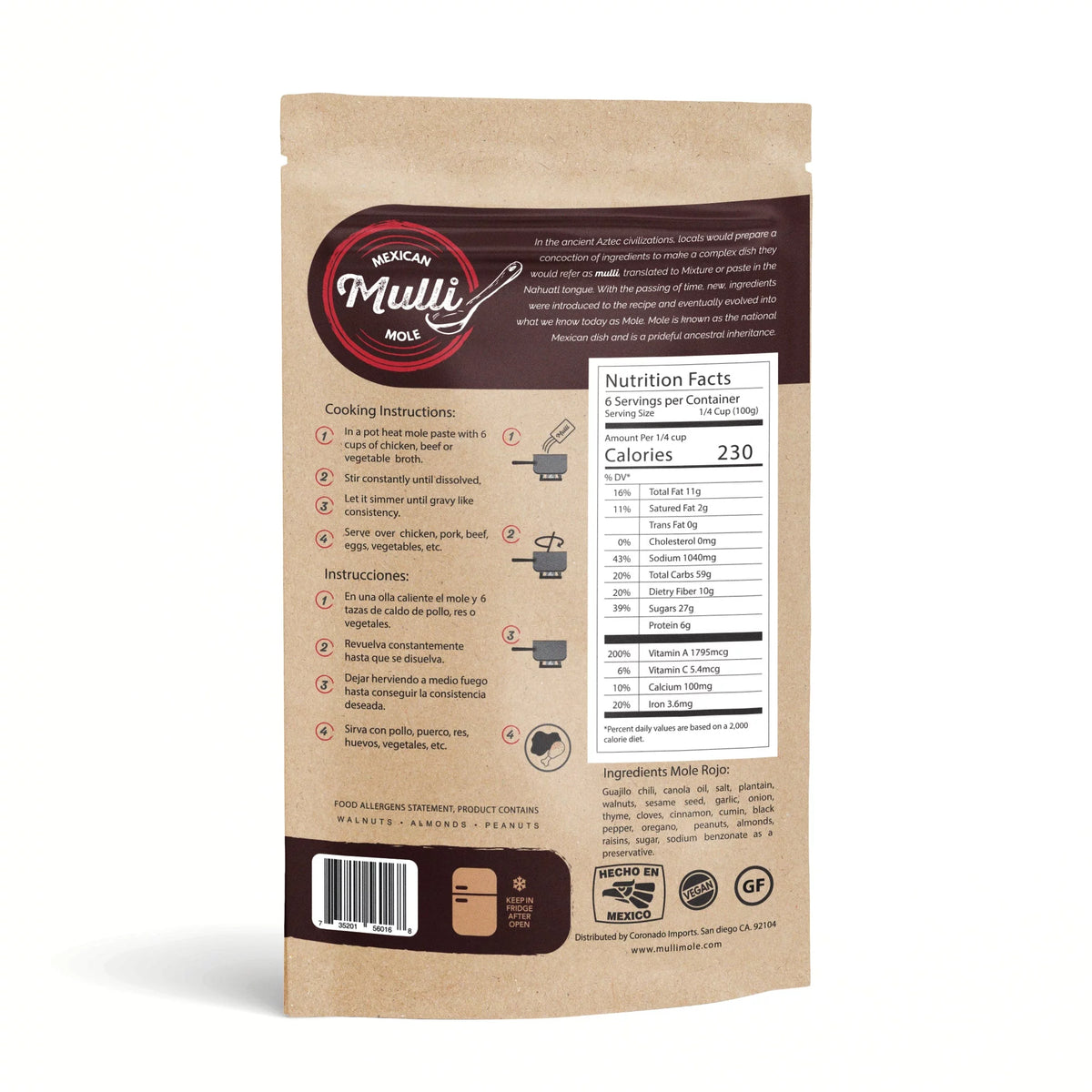 Red Mole Paste X55261