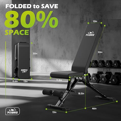 Adjustable Strength Training Weight Bench S791