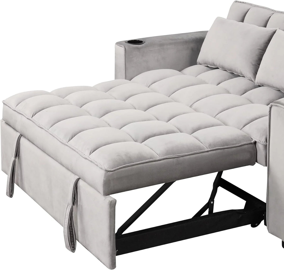 Convertible Sofa Couch with Pull Out Bed D3367