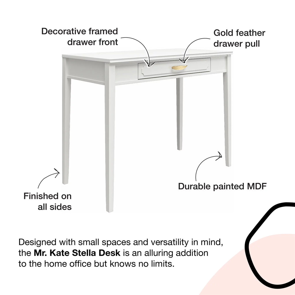 Graphite Gray Desk D60393