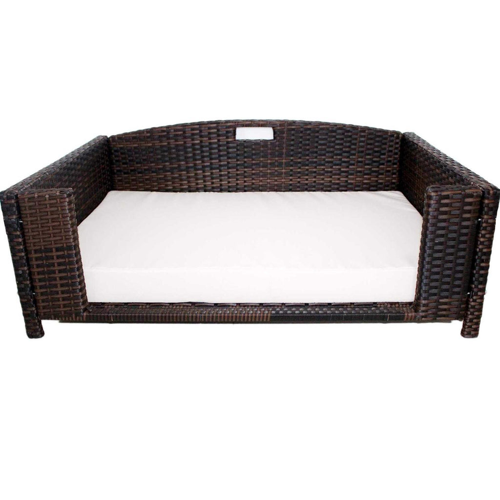 Rattan Rectangular Pet Sofa Y35108