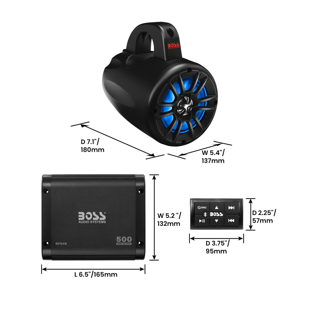 Marine Stereo Package S649